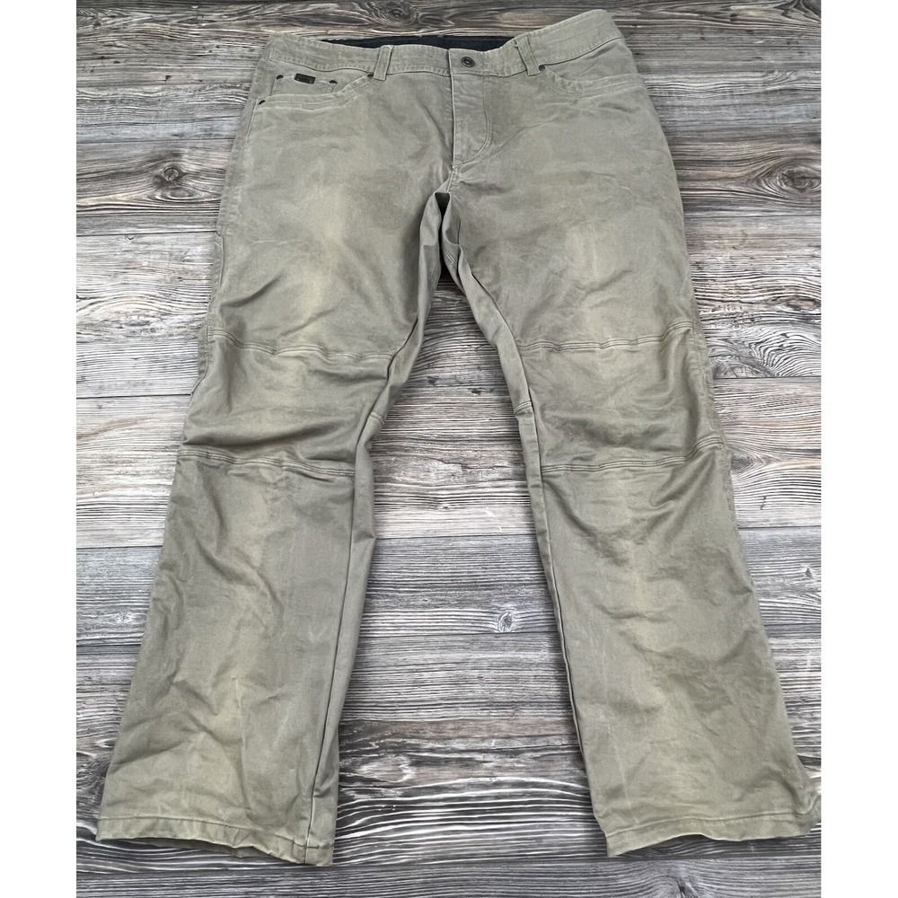 Kuhl Rydr Pants Mens 40/30 Brown Vintage Patina Dye Outdoor Workwear